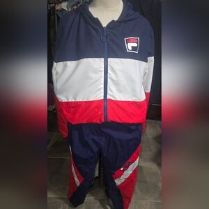 Fila Tricolor Zip-Up Jacket